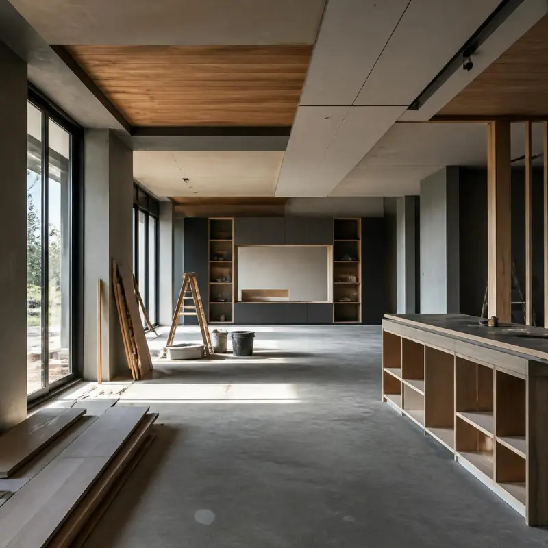Ejecución de obra de interiorismo