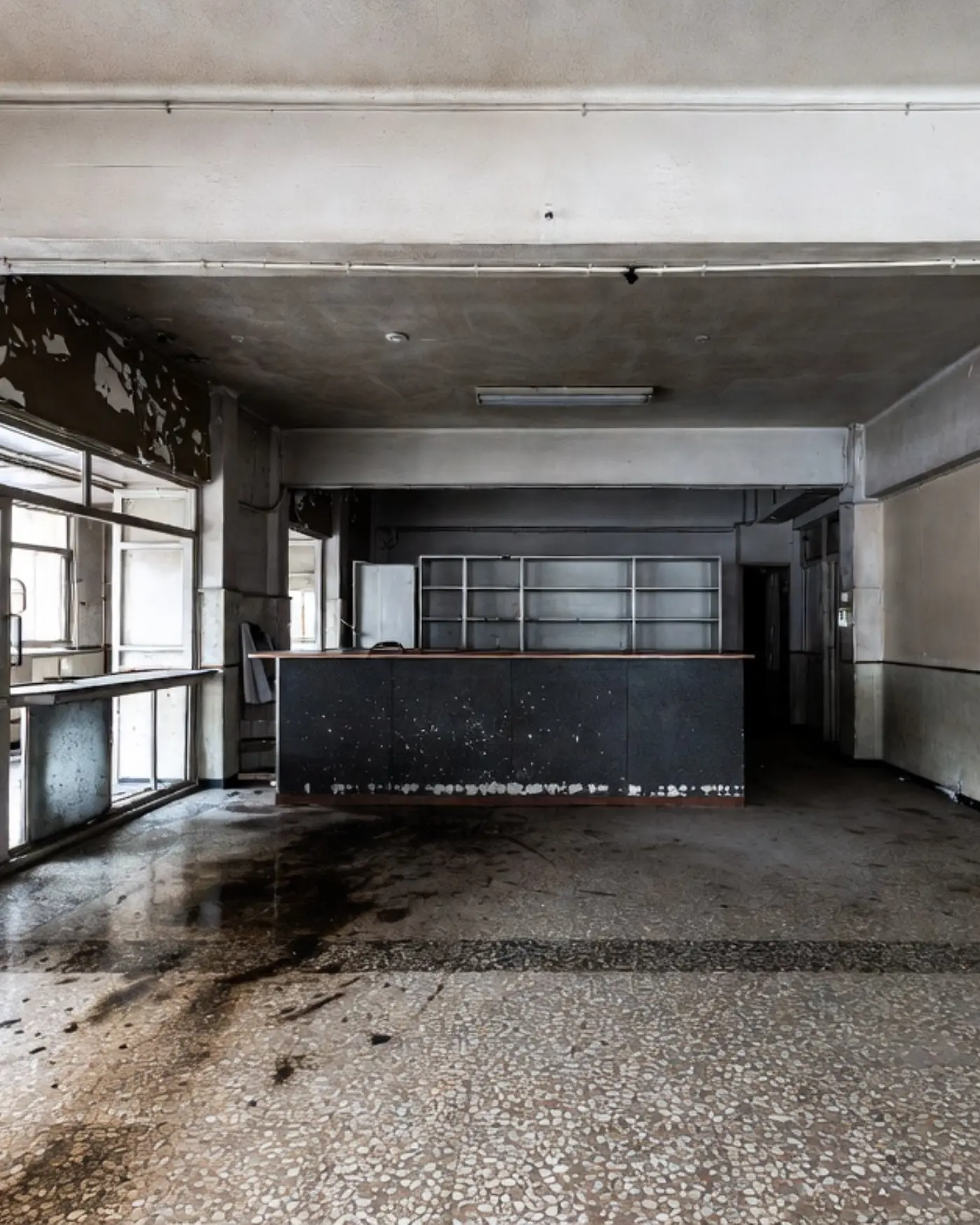 Bar u hostelería después de la reforma en Madrid